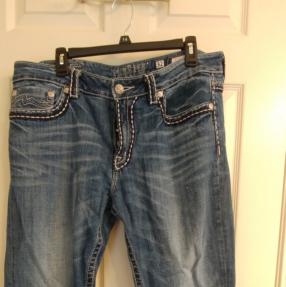 Miss Me boyfriend capris